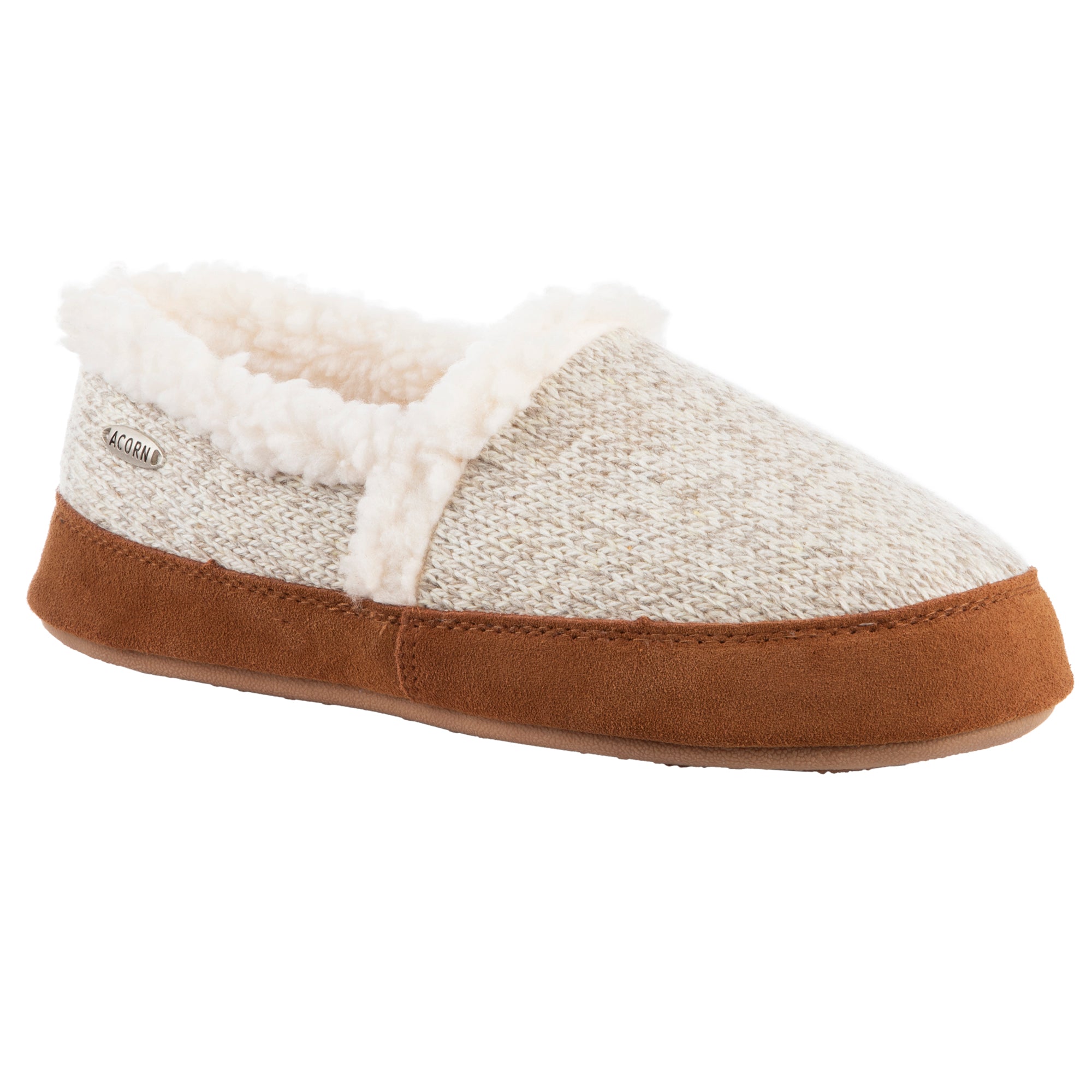 Frauen Ragg Wolle Mokassin Slipper