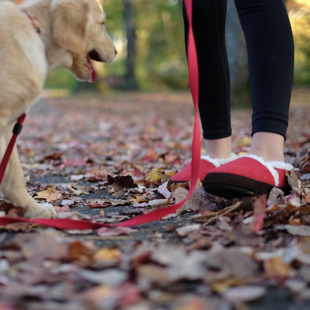 Frauen Ragg Wolle Mokassin Slipper