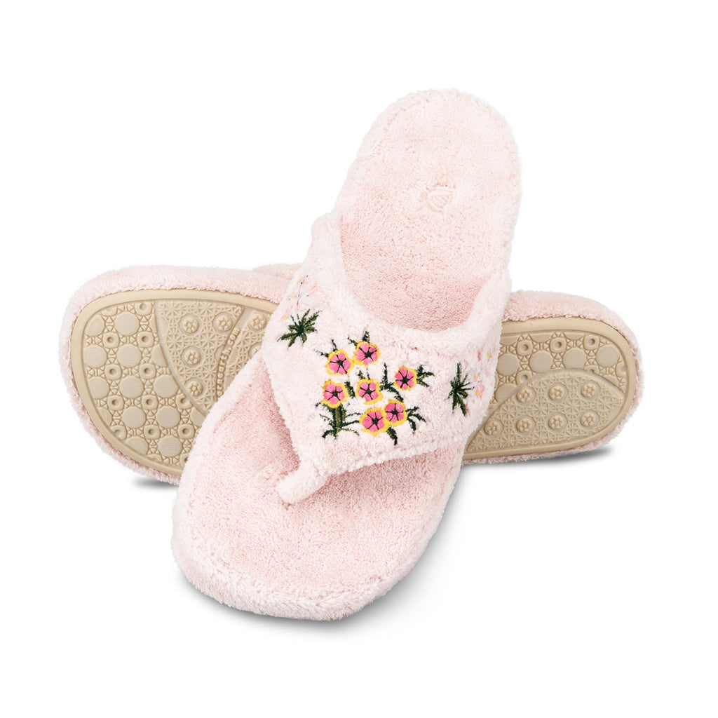 Damen Spa Flip Flop Slippers