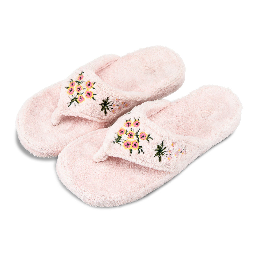Damen Spa Flip Flop Slippers