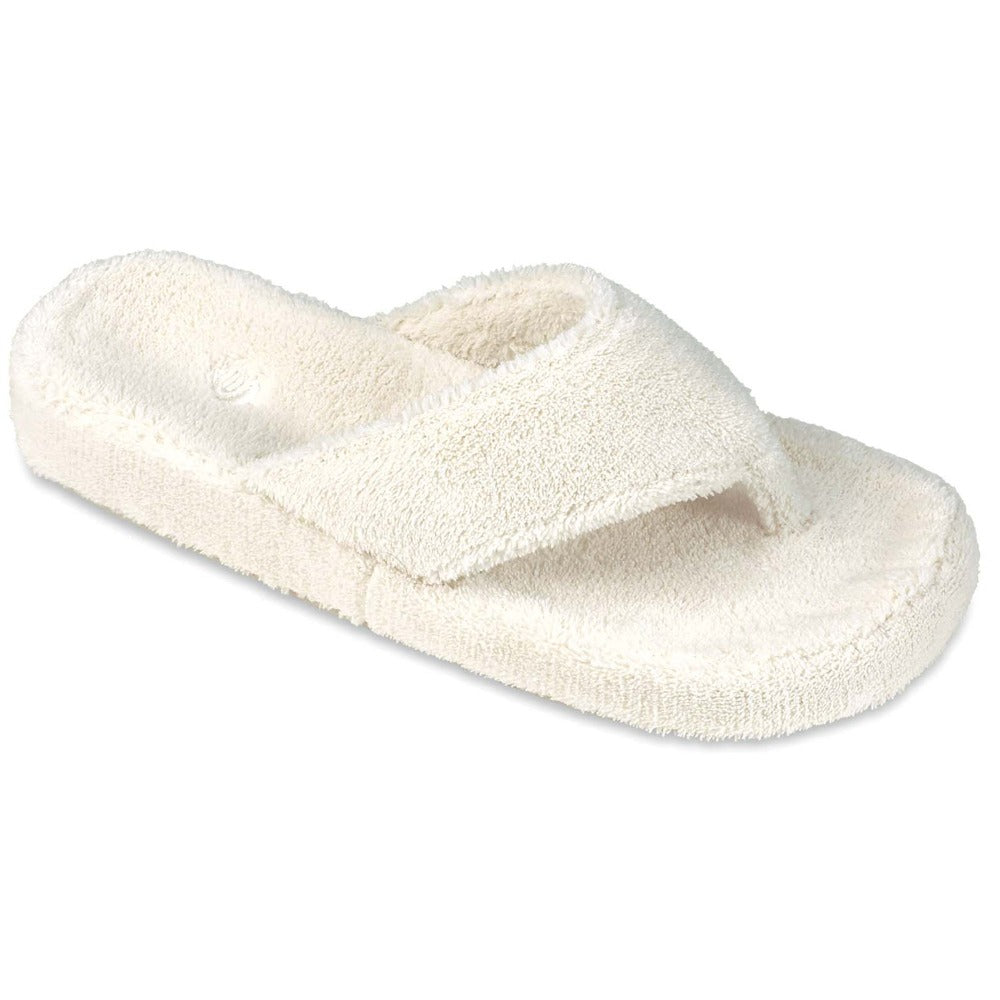 Damen Spa Flip Flop Slippers