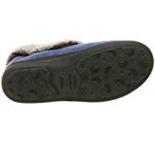Frauen-Faux-Pelz Chinchilla Collar Slipper