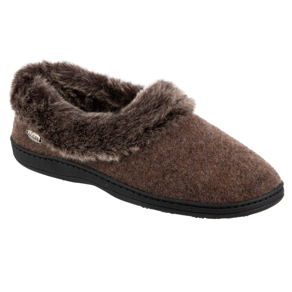 Frauen-Faux-Pelz Chinchilla Collar Slipper