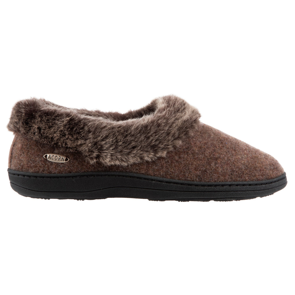 Frauen-Faux-Pelz Chinchilla Collar Slipper