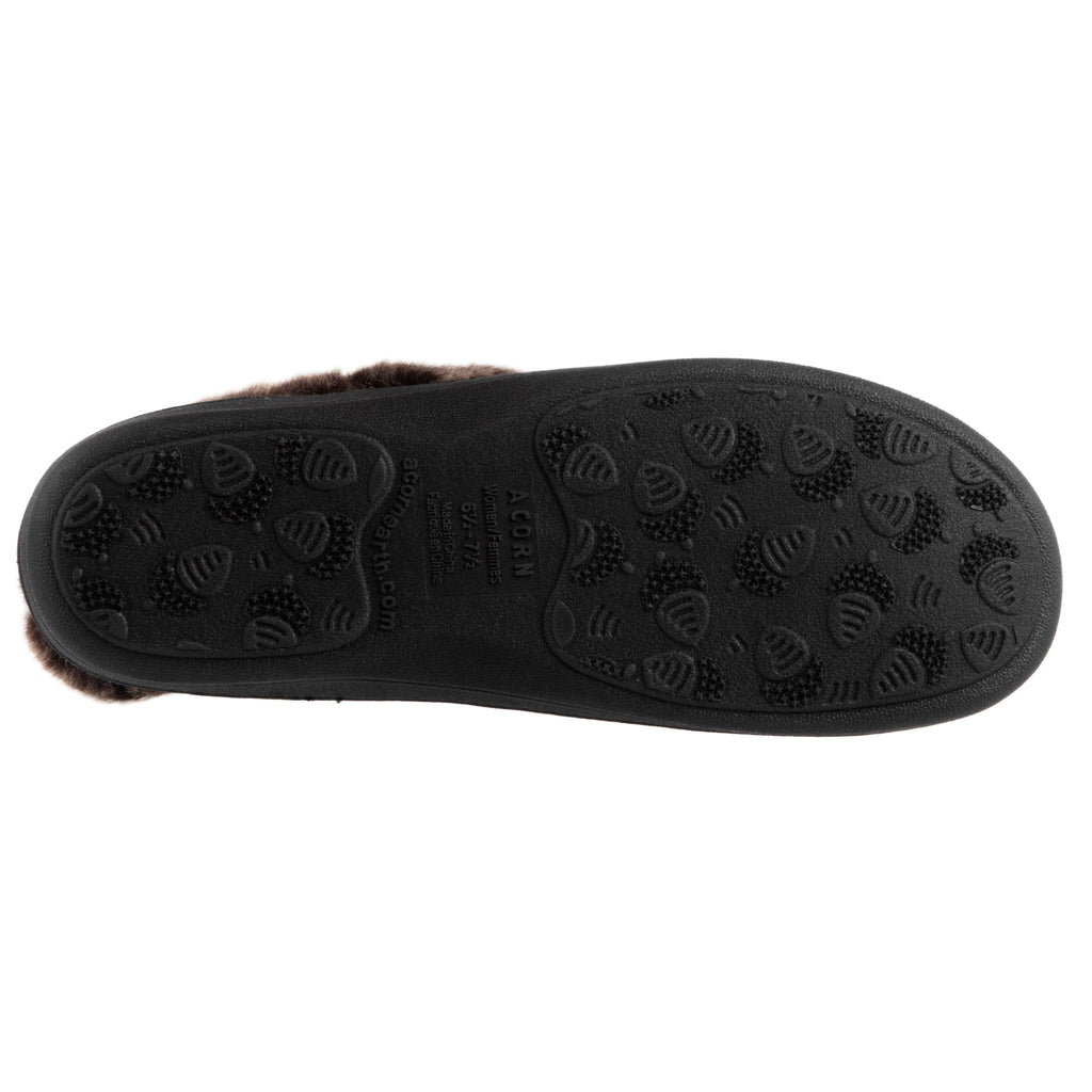 Frauen-Faux-Pelz Chinchilla Collar Slipper