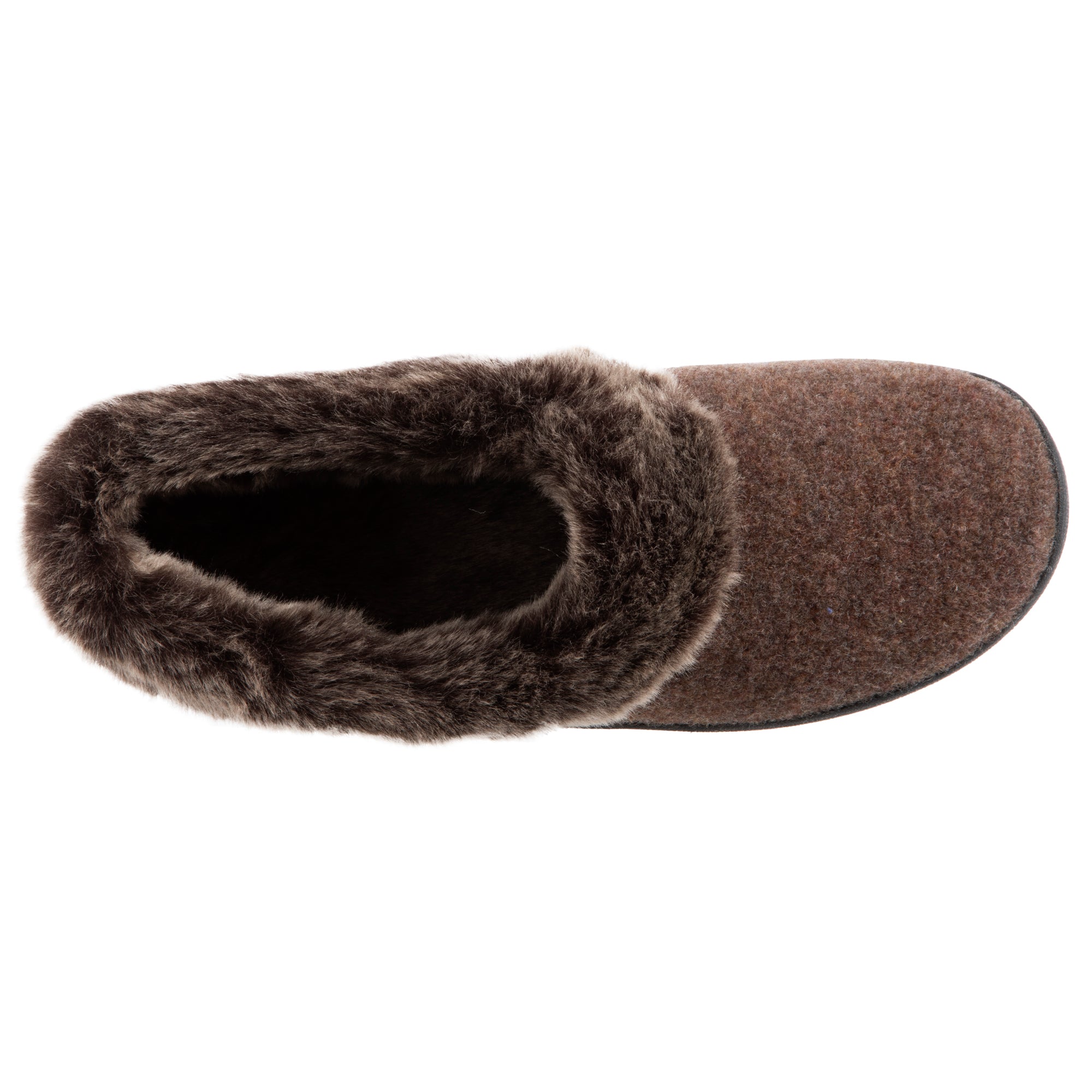 Frauen-Faux-Pelz Chinchilla Collar Slipper