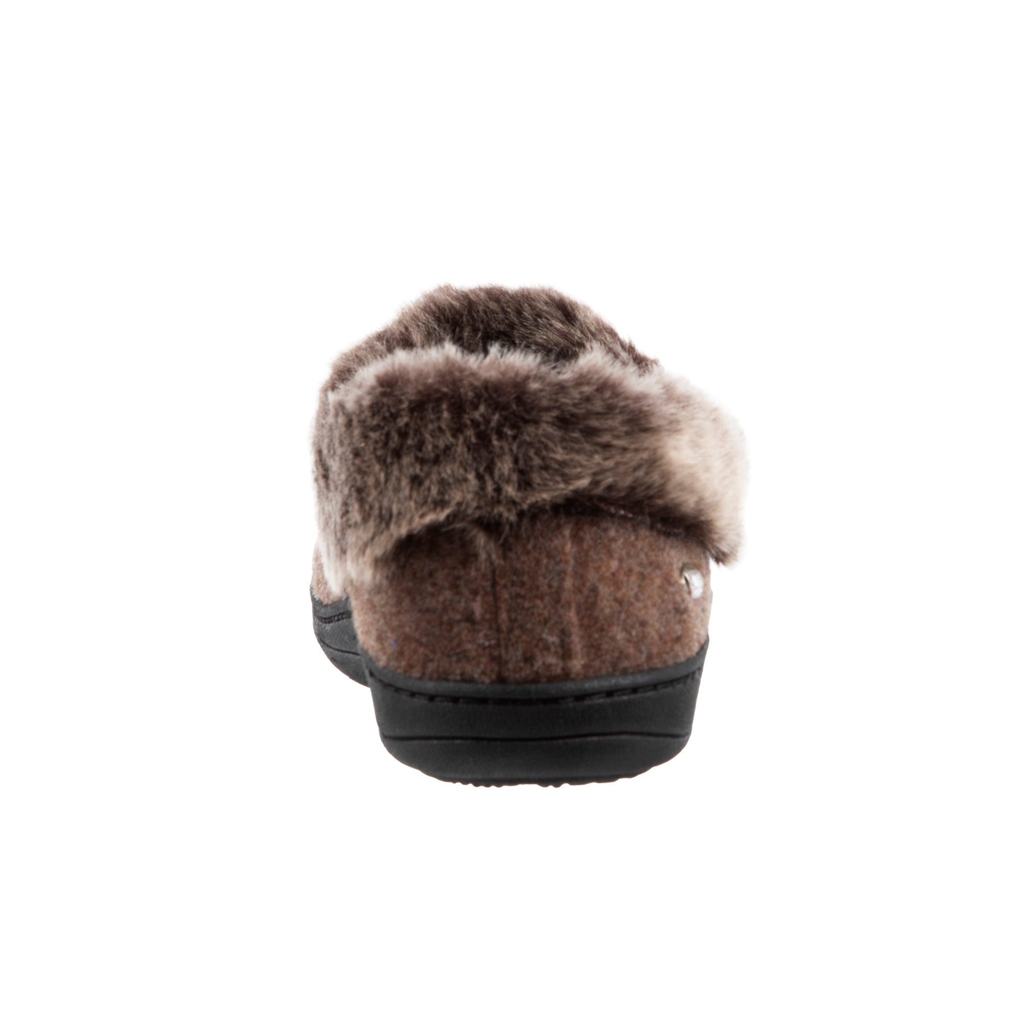 Frauen-Faux-Pelz Chinchilla Collar Slipper