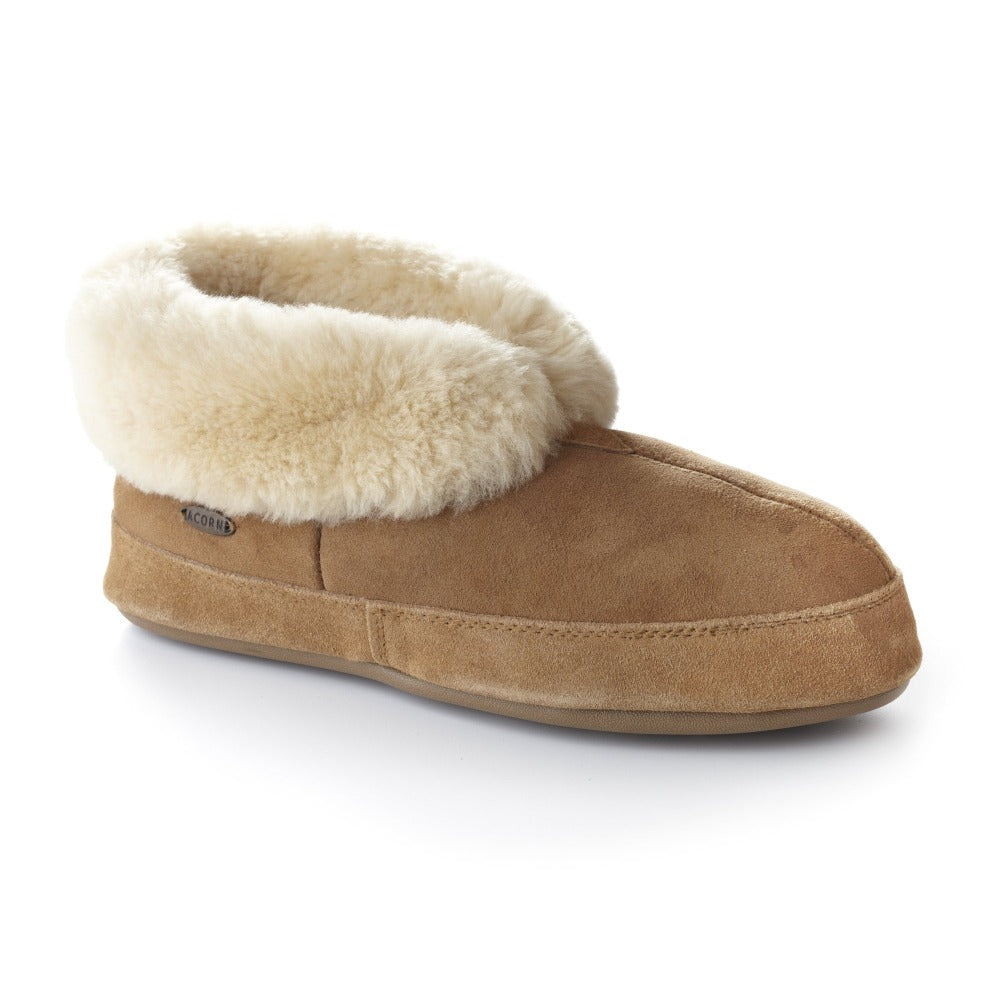 Herren Shearling Boot Slipper