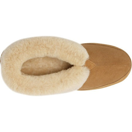 Herren Shearling Boot Slipper