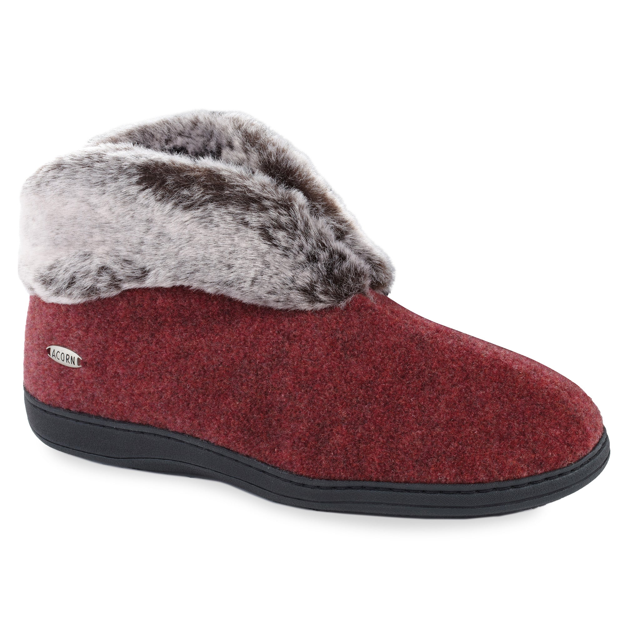 Frauen Faux Fur Chinchilla Bootie Slipper