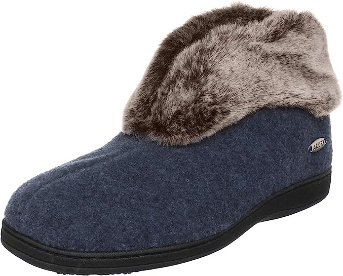 Frauen Faux Fur Chinchilla Bootie Slipper