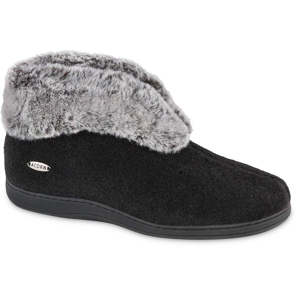Frauen Faux Fur Chinchilla Bootie Slipper