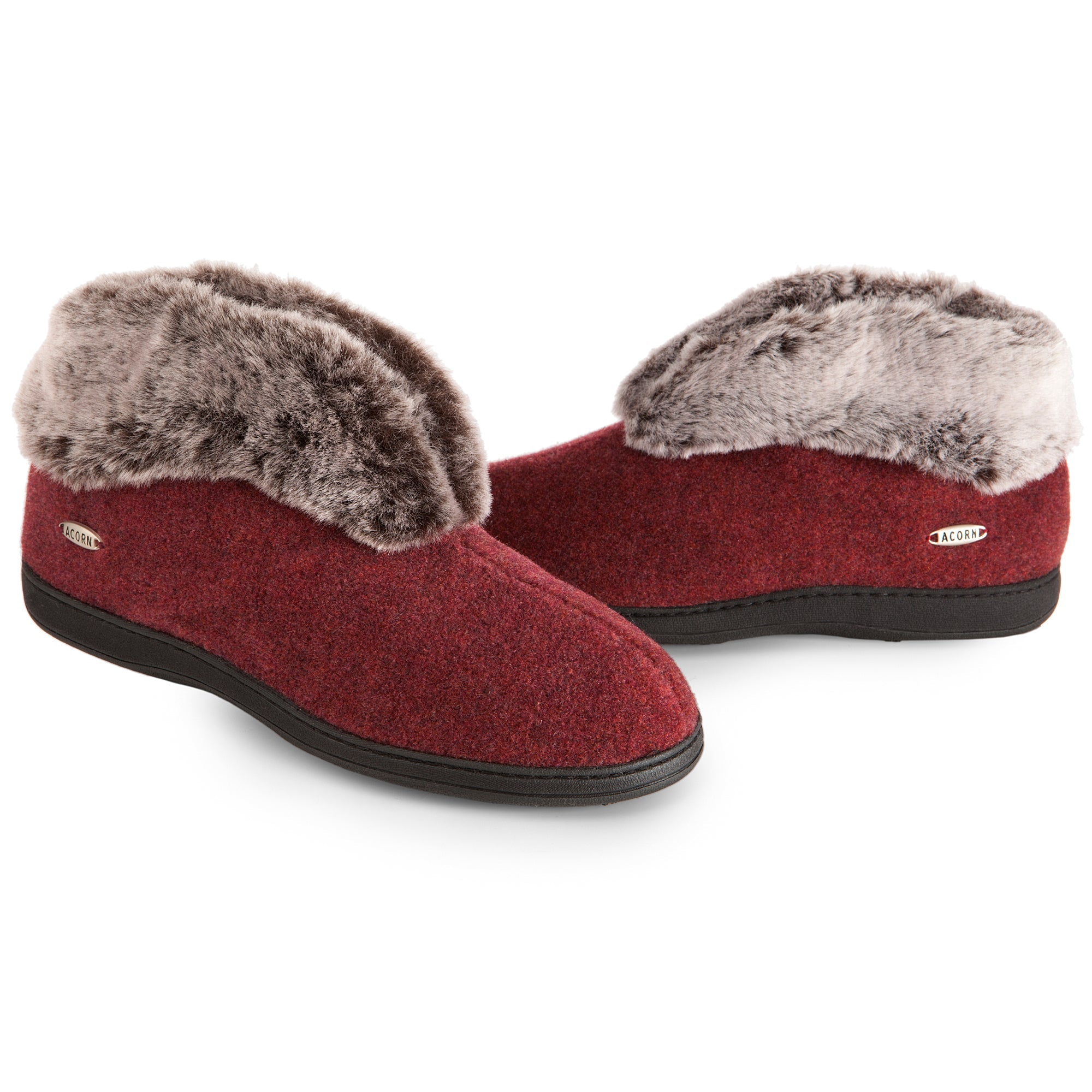 Frauen Faux Fur Chinchilla Bootie Slipper