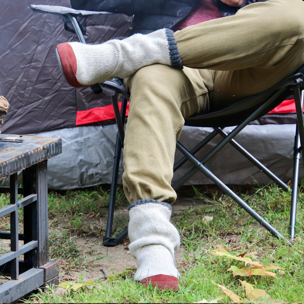 Herren Slouch Boot Slipper
