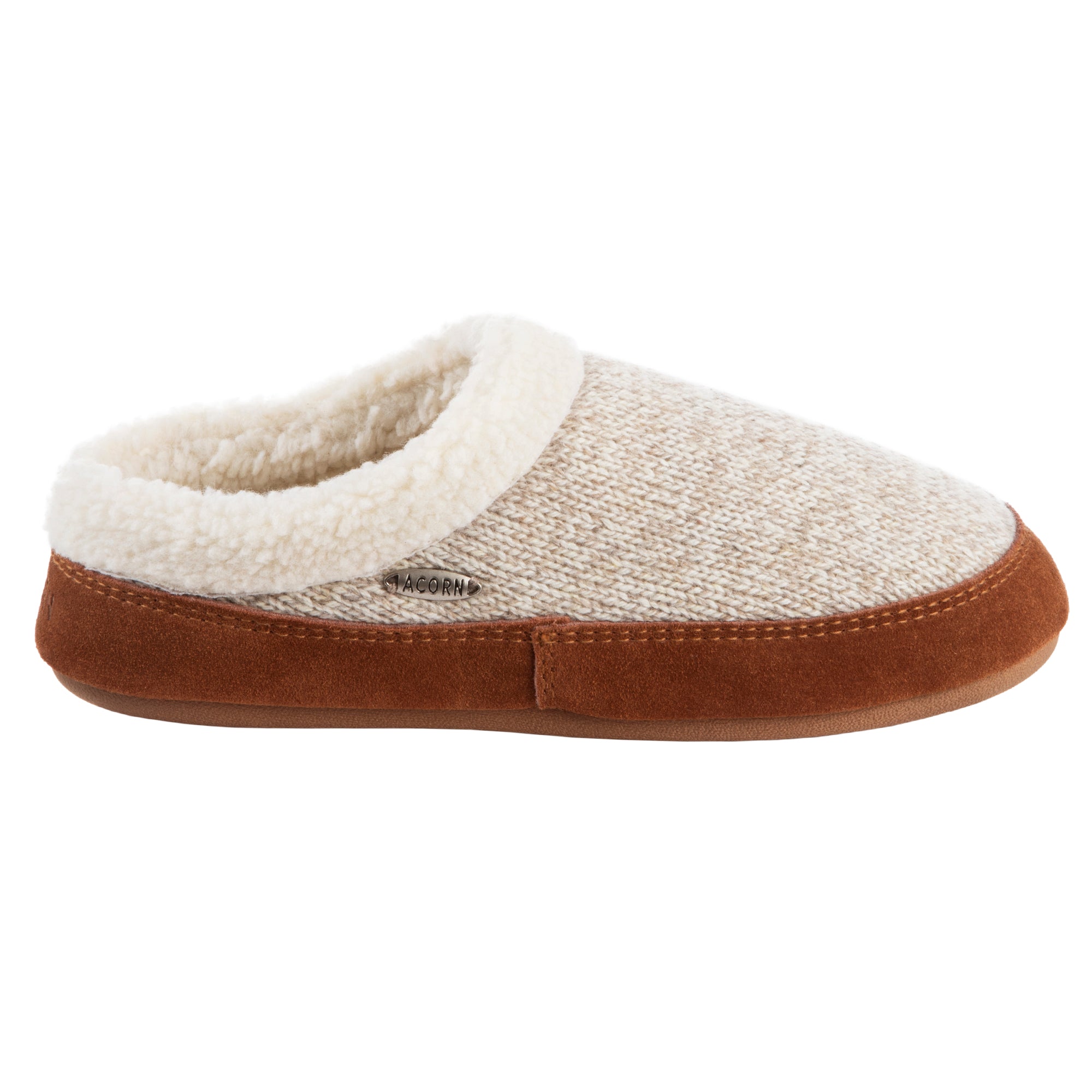 Frauen Ragg Wolle Clog Slipper