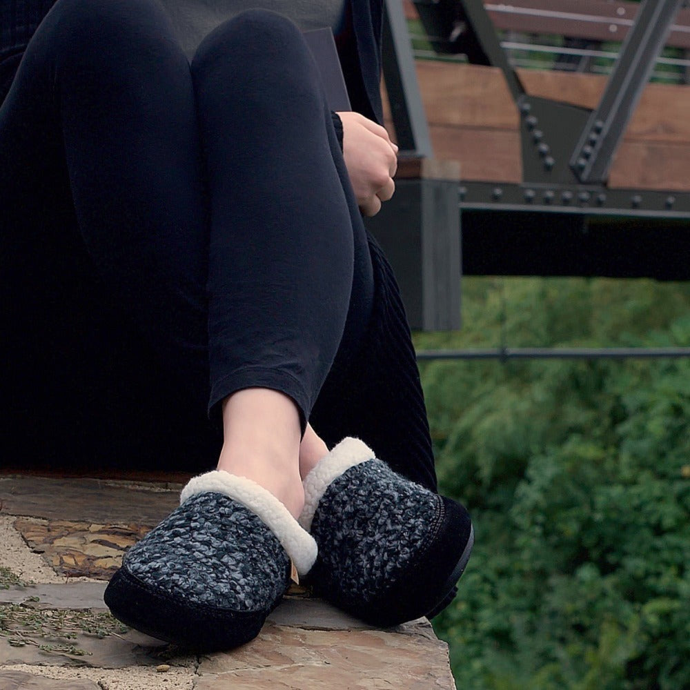 Chunky Knit Clog Slipper für Frauen