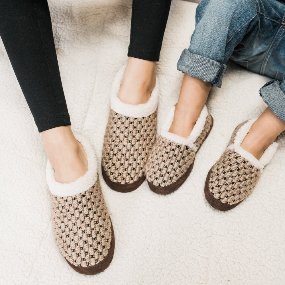 Chunky Knit Clog Slipper für Frauen