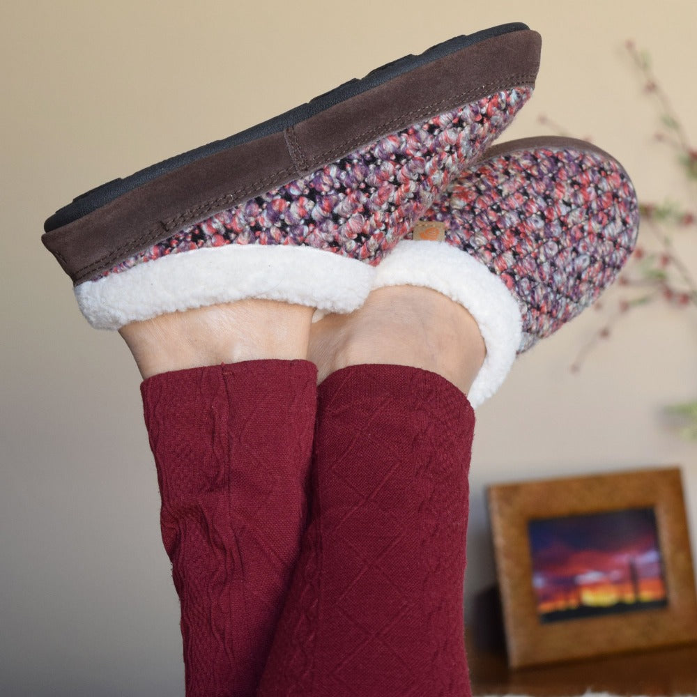 Chunky Knit Clog Slipper für Frauen