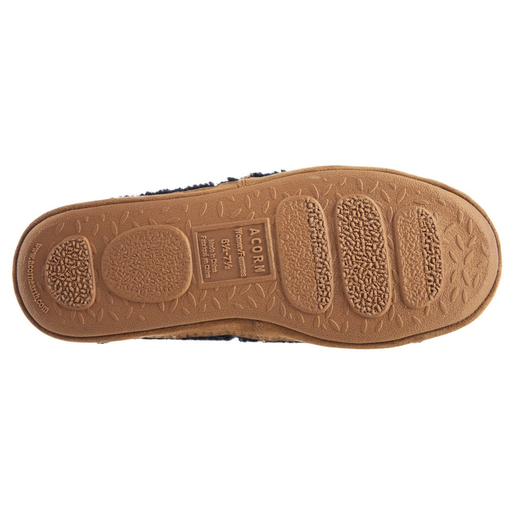 Frauen-Colapsible Heel Moccasin Slipper