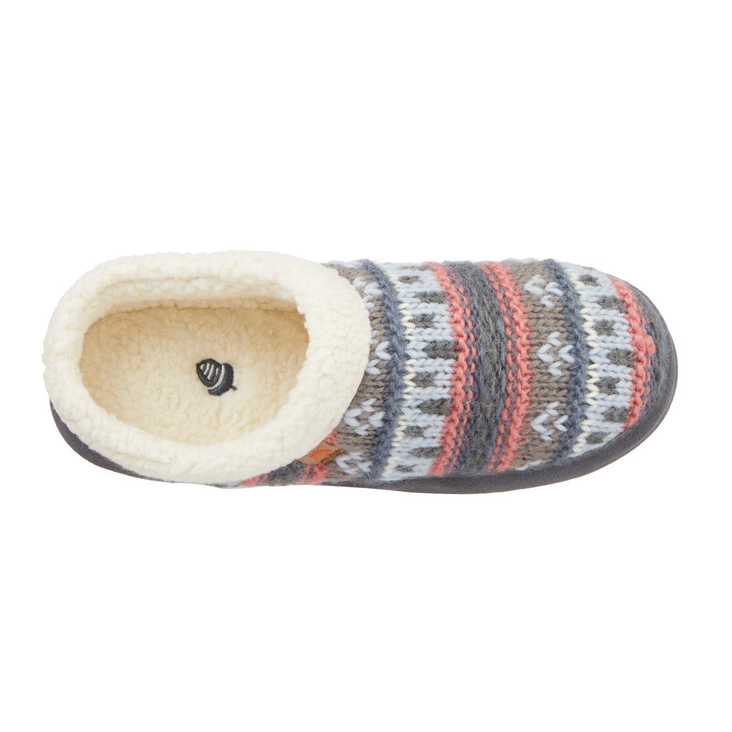 Frauen-Fairisle Knit Clog Slipper