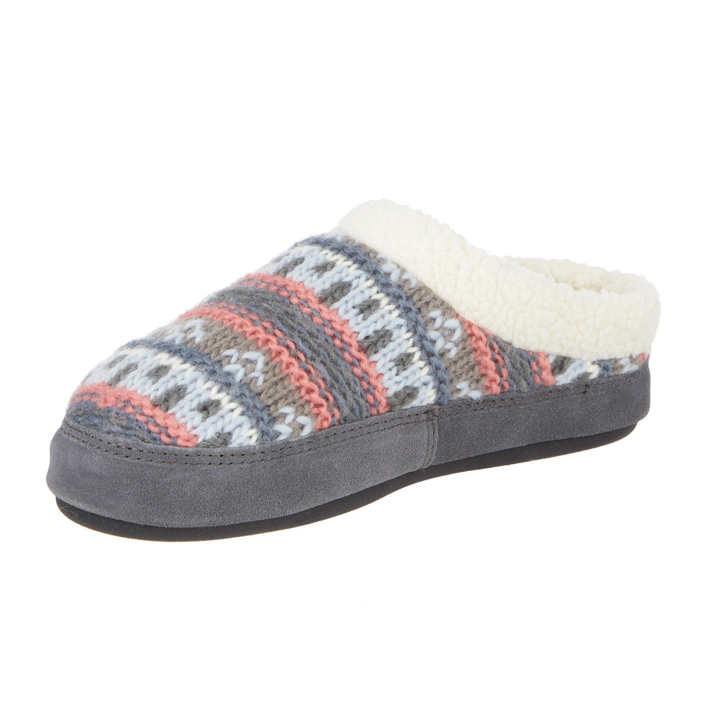 Frauen-Fairisle Knit Clog Slipper