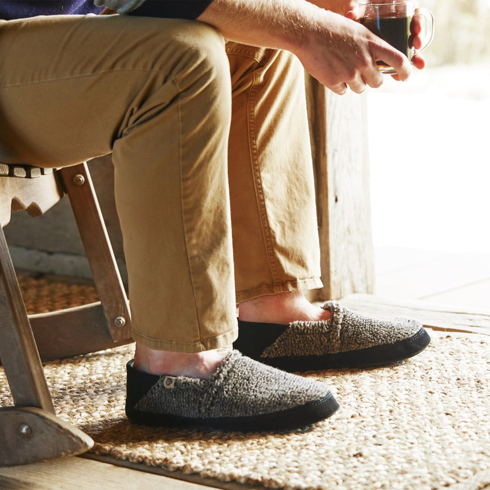 Männer Collapsible Heel Moccasin Slipper