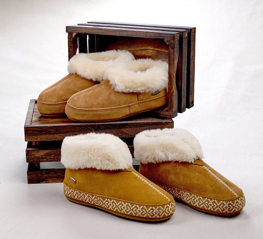 Greta Emsticked Bootie Slipper für Frauen