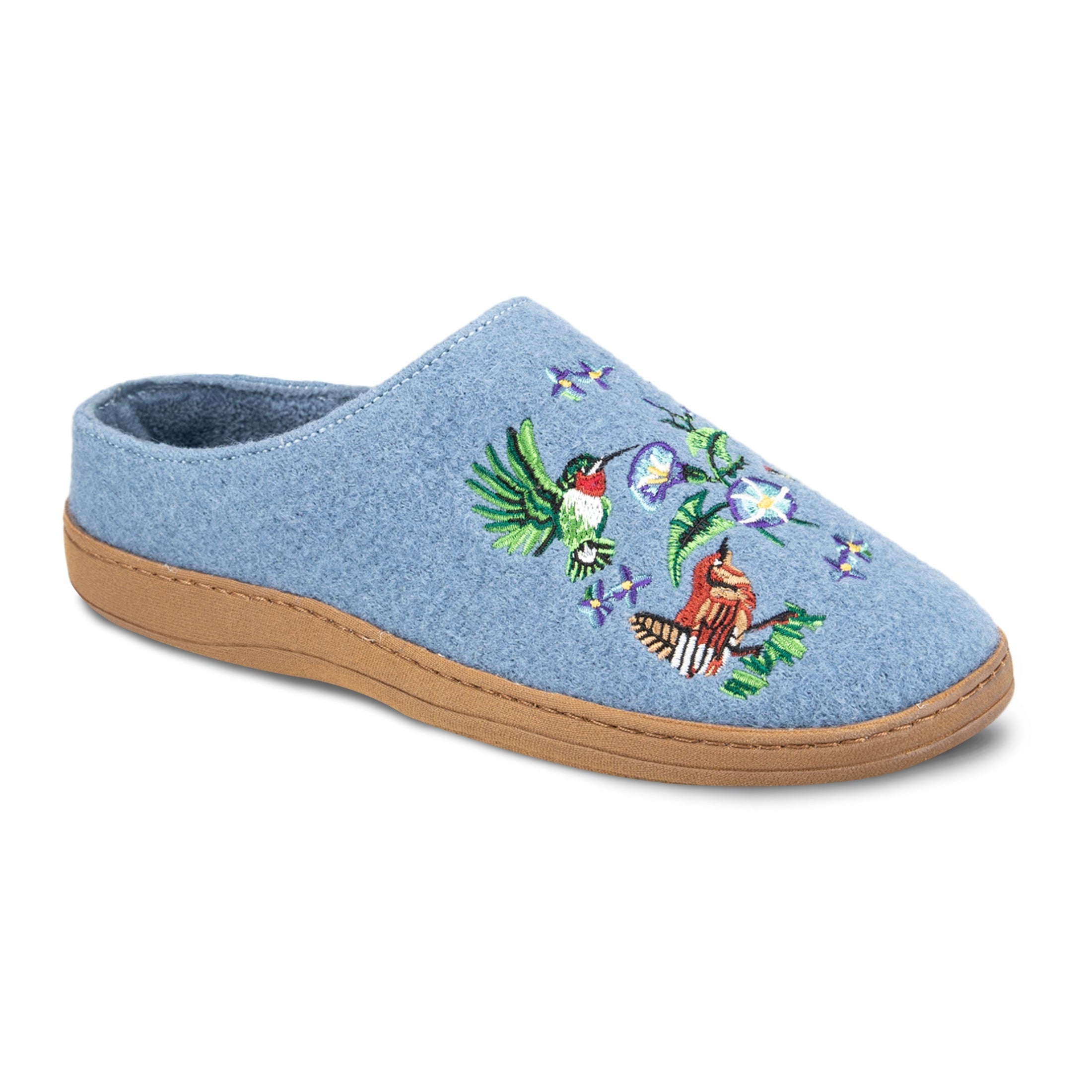 Frauen bestickt gekocht Wolle Clog