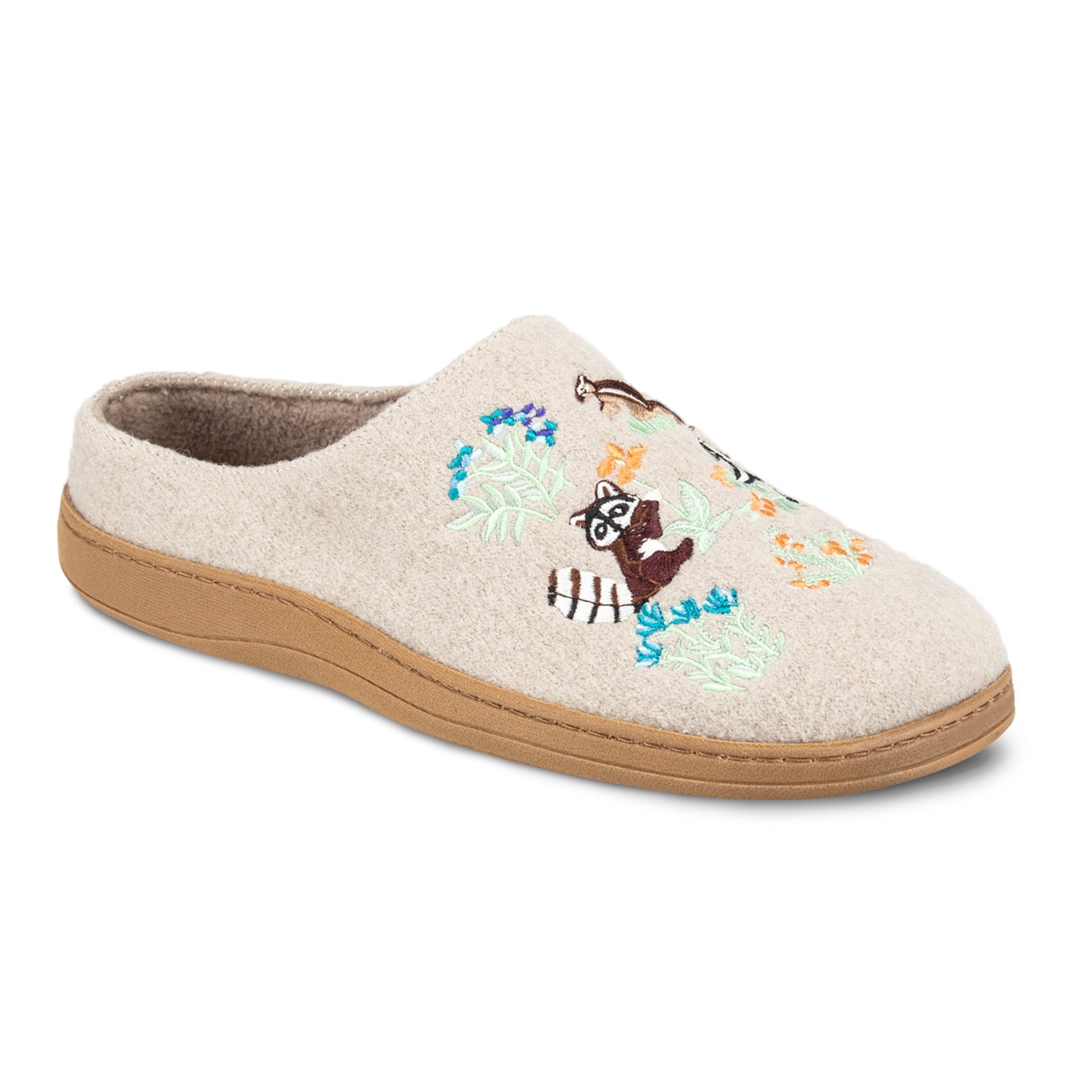 Frauen bestickt gekocht Wolle Clog