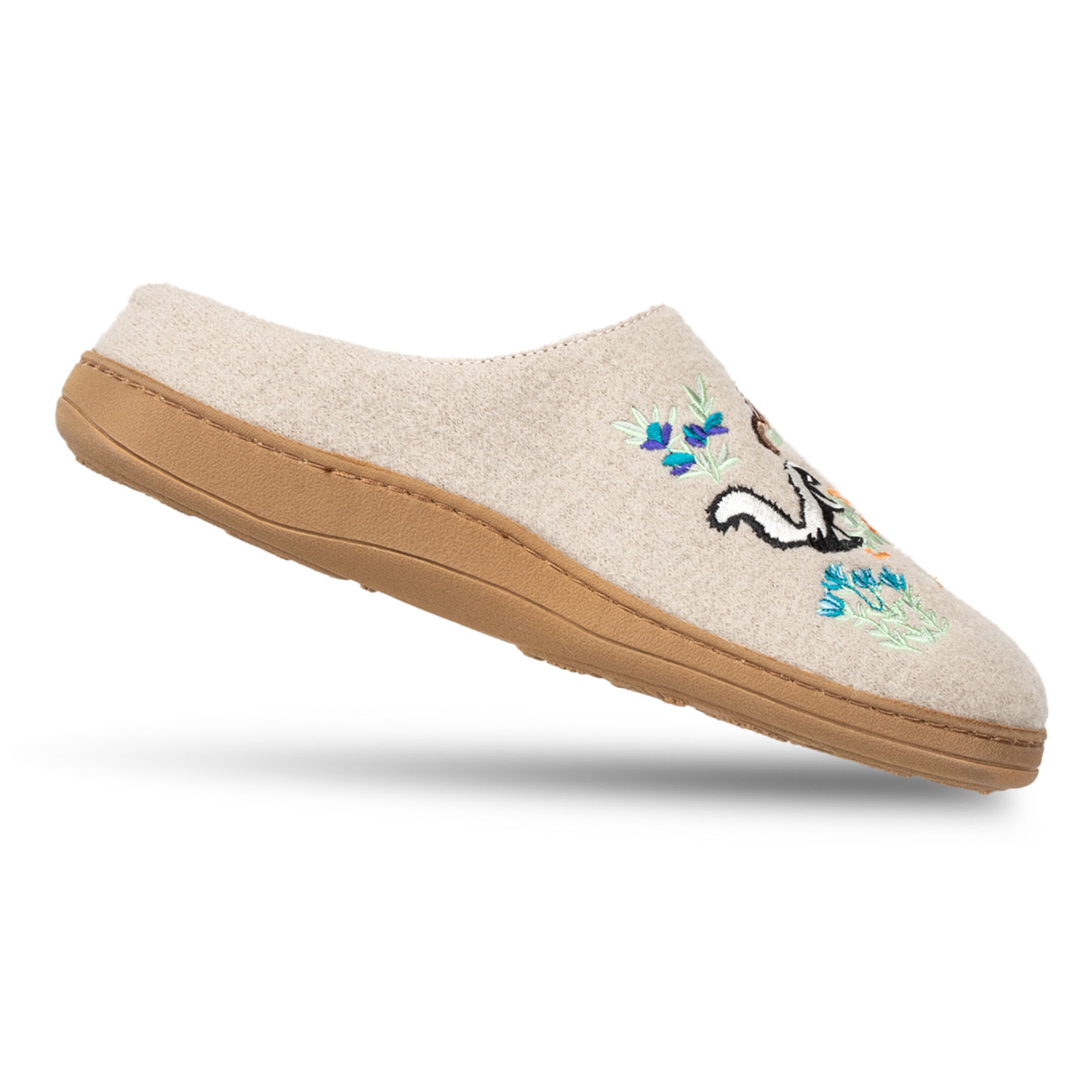 Frauen bestickt gekocht Wolle Clog