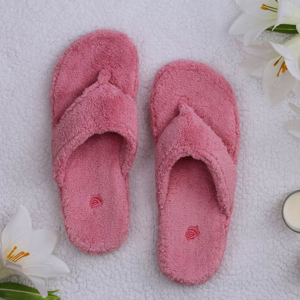 Damen Spa Flip Flop Slippers