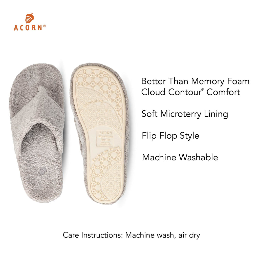 Damen Spa Flip Flop Slippers