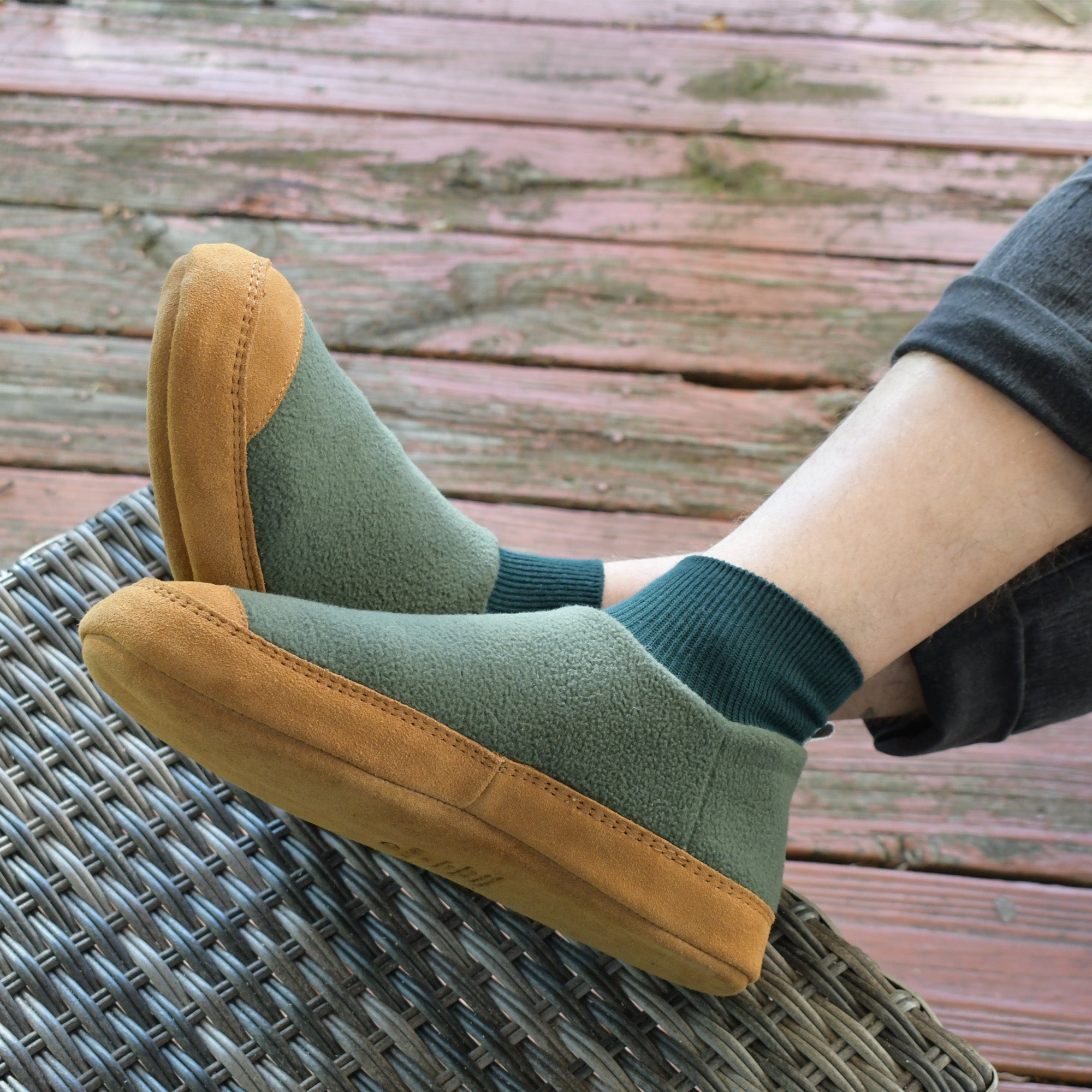 Kurze Slipper-Socke für Männer
