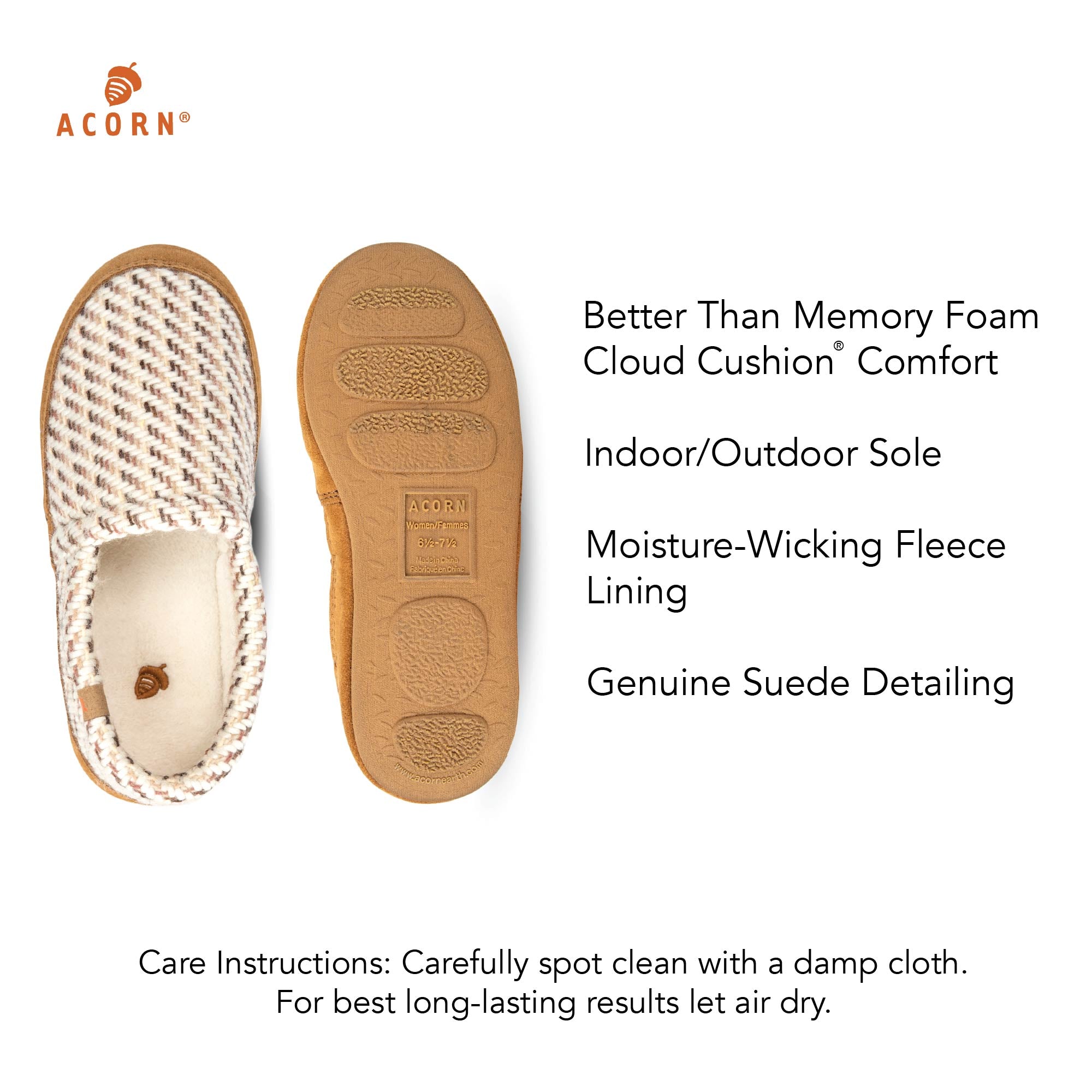 Damen klassische Mokassin Slipper