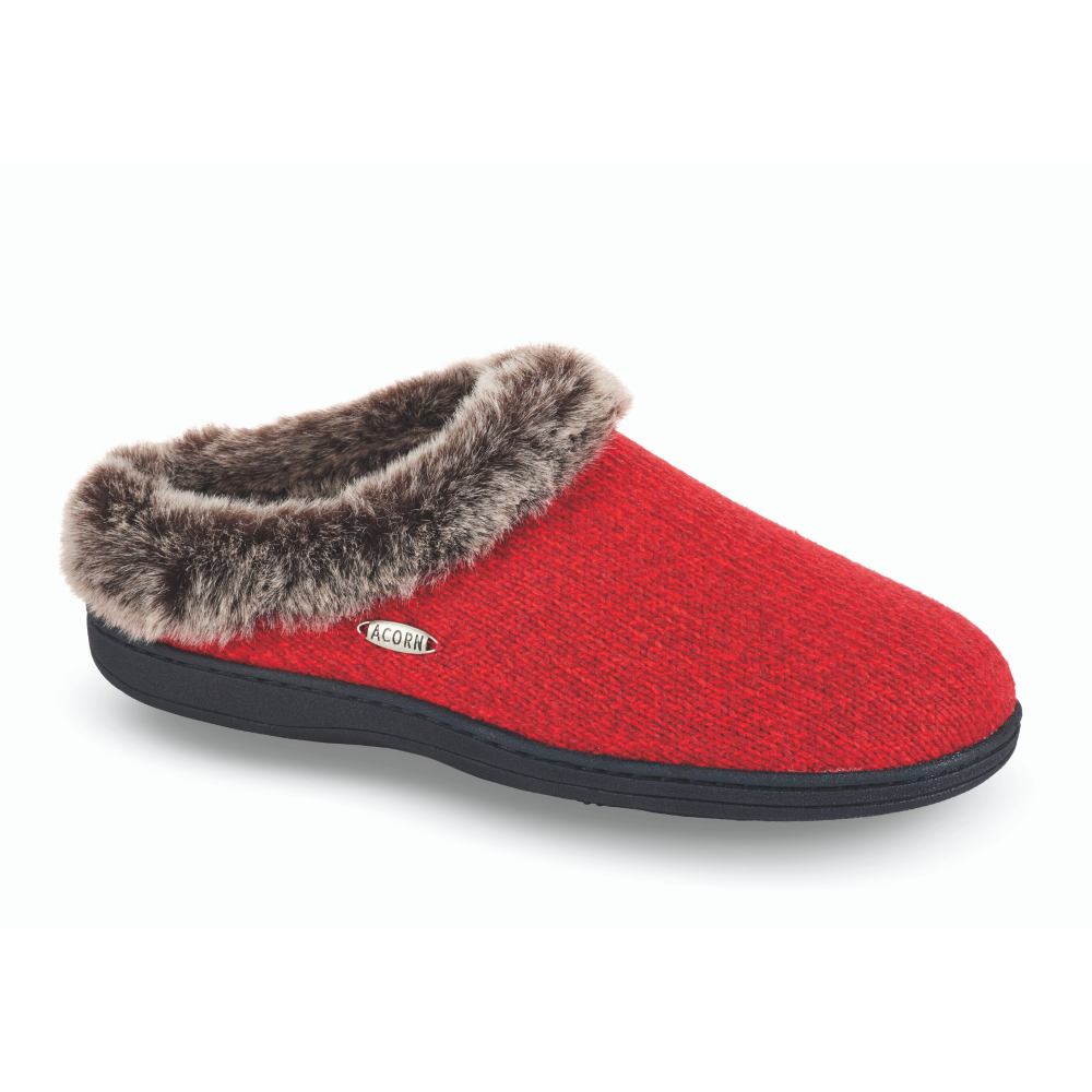 Frauen Faux Fur Chinchilla Clog