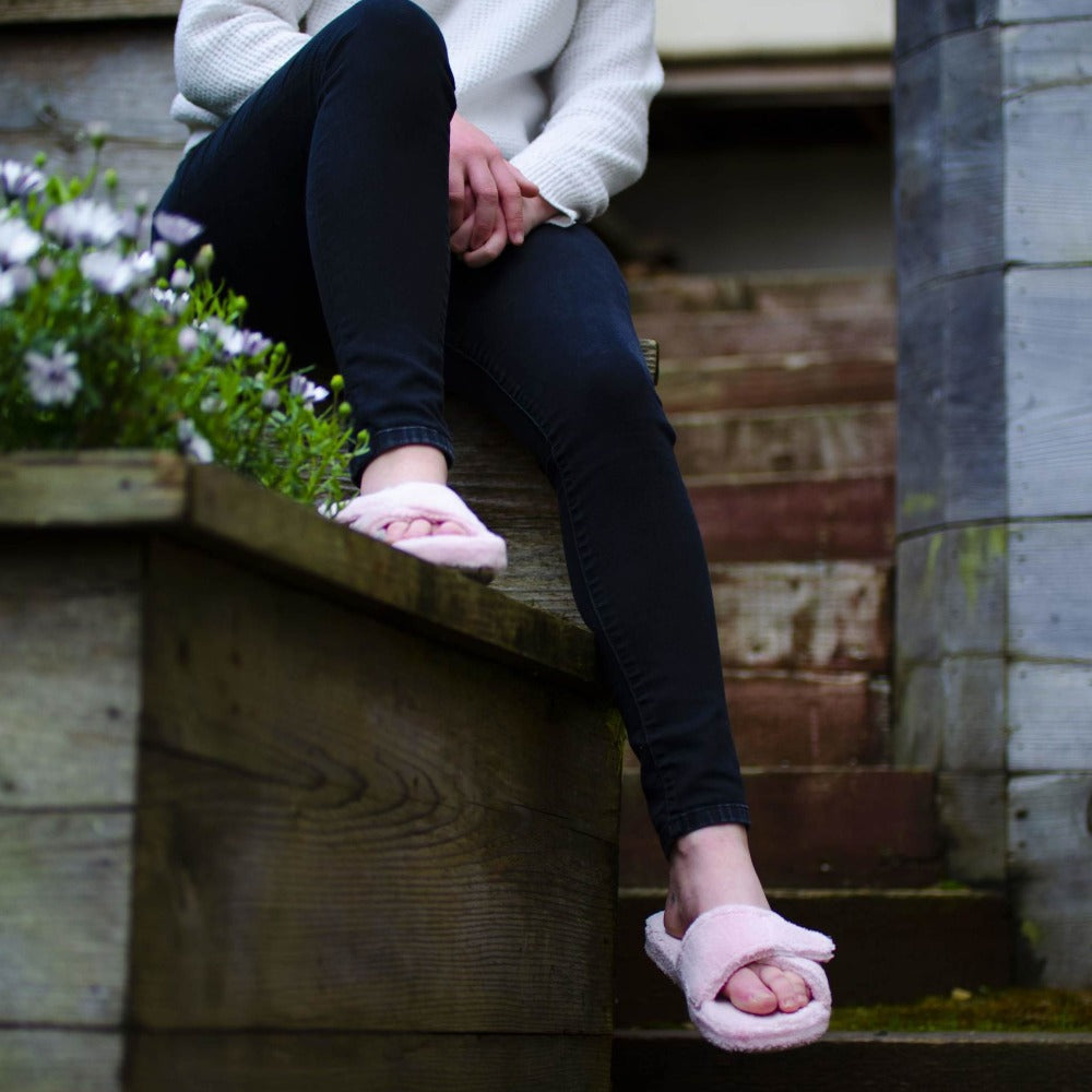 Damen justierbaren Spa Slide Slipper