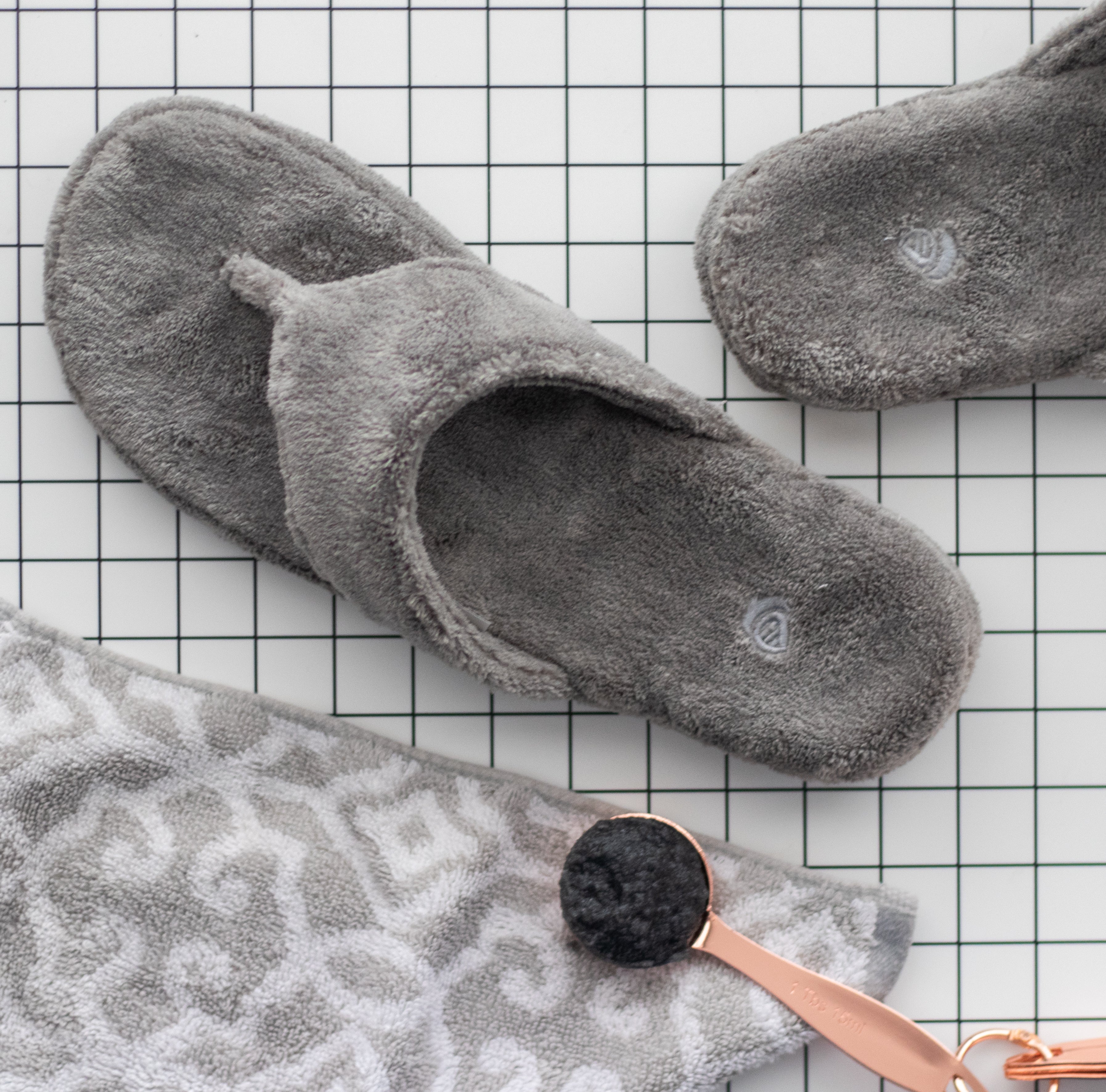 Damen Spa Flip Flop Slippers