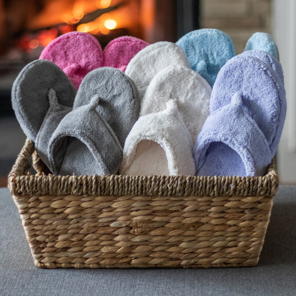 Damen Spa Flip Flop Slippers